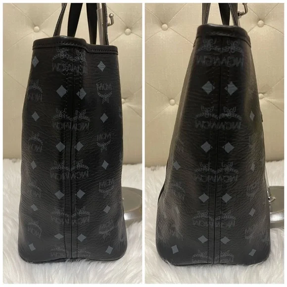 Authentic MCM Tote Black - Picture 9 of 14